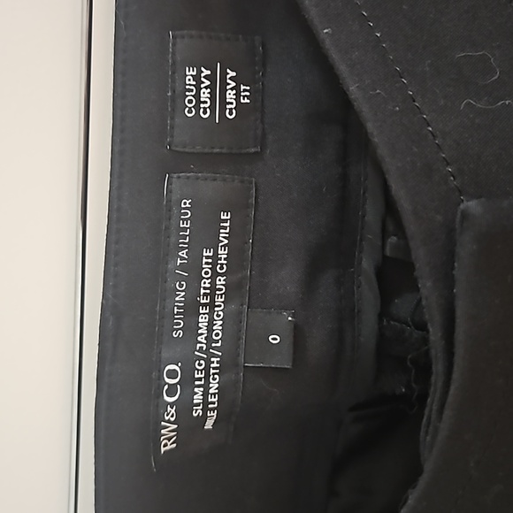 RW&CO Limitless Slim Ankle Curvy Pant - 0 - Picture 5 of 9